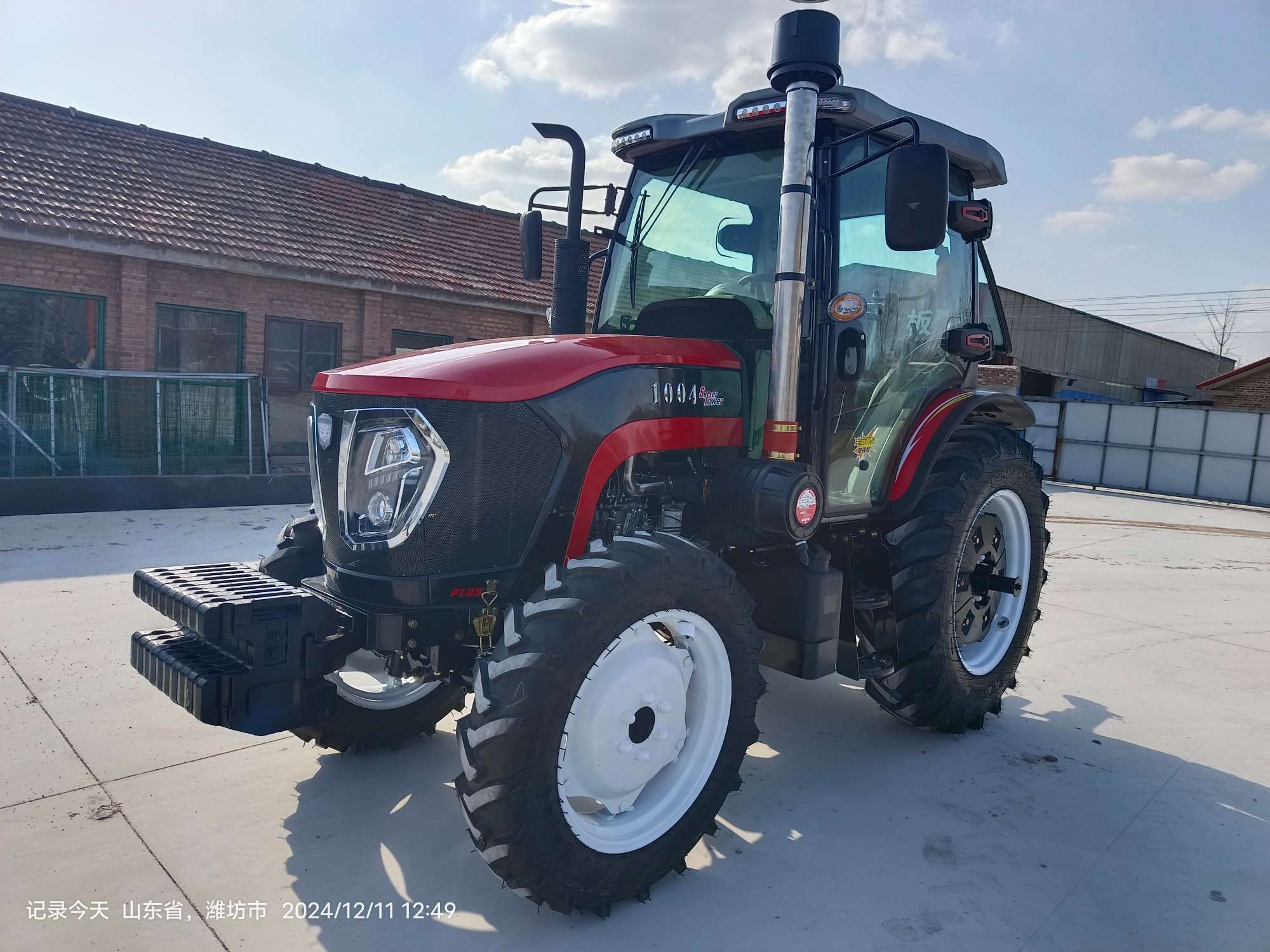 Tractor 120HP in modern agriculture