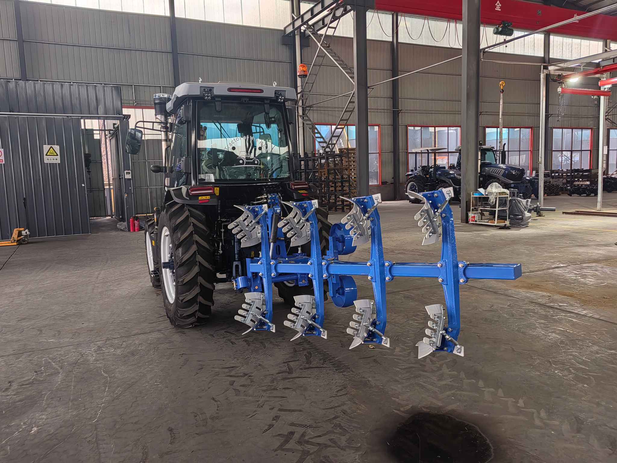 100HP Overturned Tractor