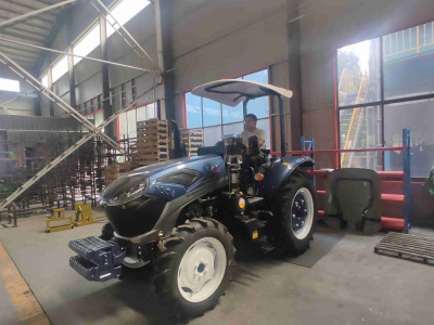 80HP Малый Электричество для домашних хозяйств колесный трактор